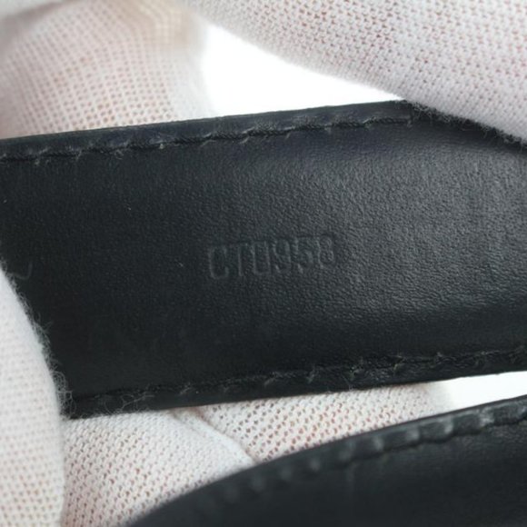 Louis Vuitton 85/34 Black Epi Leather Ceinture - Picture 6 of 12